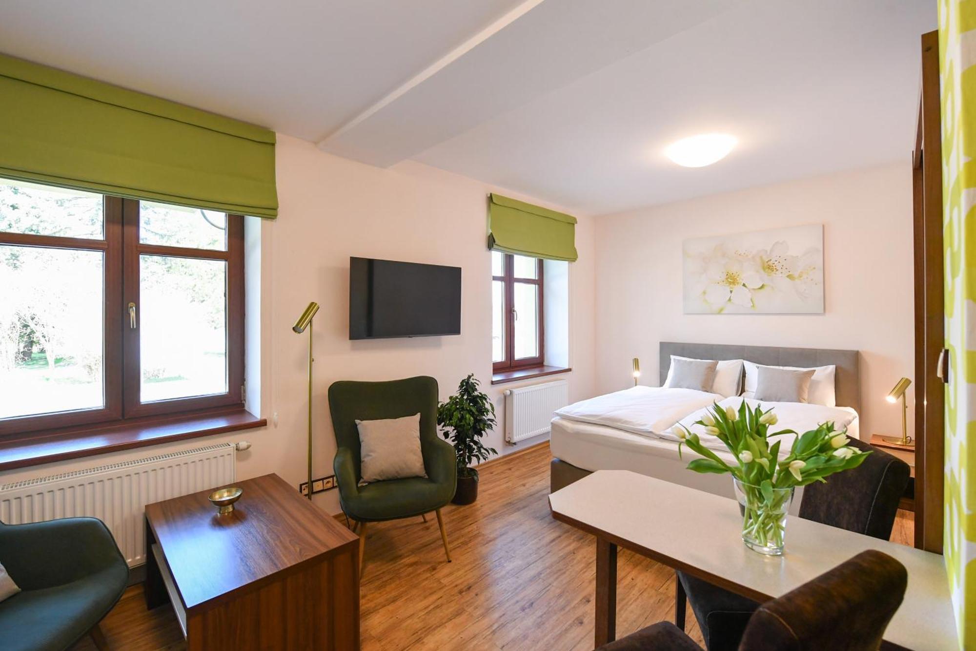 Apartmány Na Seníku Třeboň Esterno foto